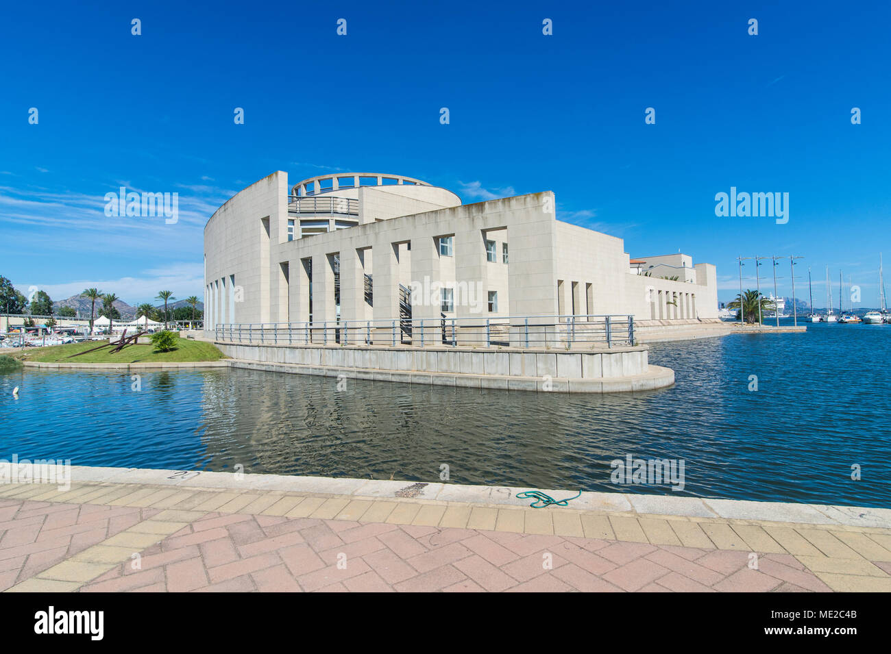 Moderne Nationale Archäologische Museum von Olbia, Sardinien, Italien Stockfoto