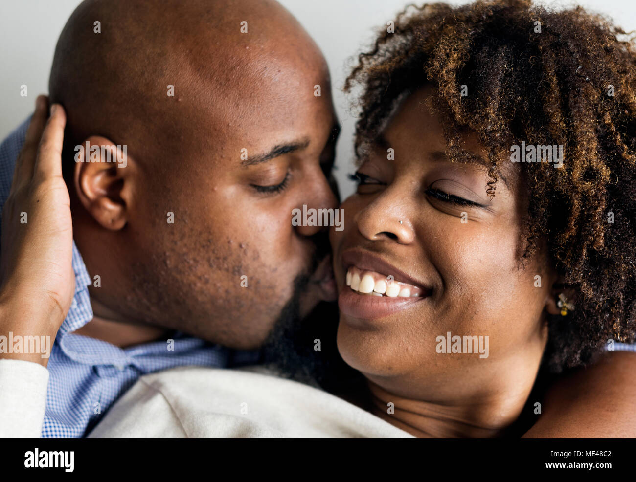 Gerne süßes Paar in der Liebe Stockfoto