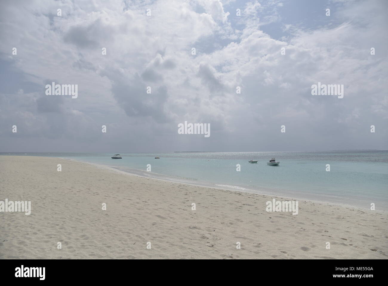 Tropical Getaway, Malediven Stockfoto