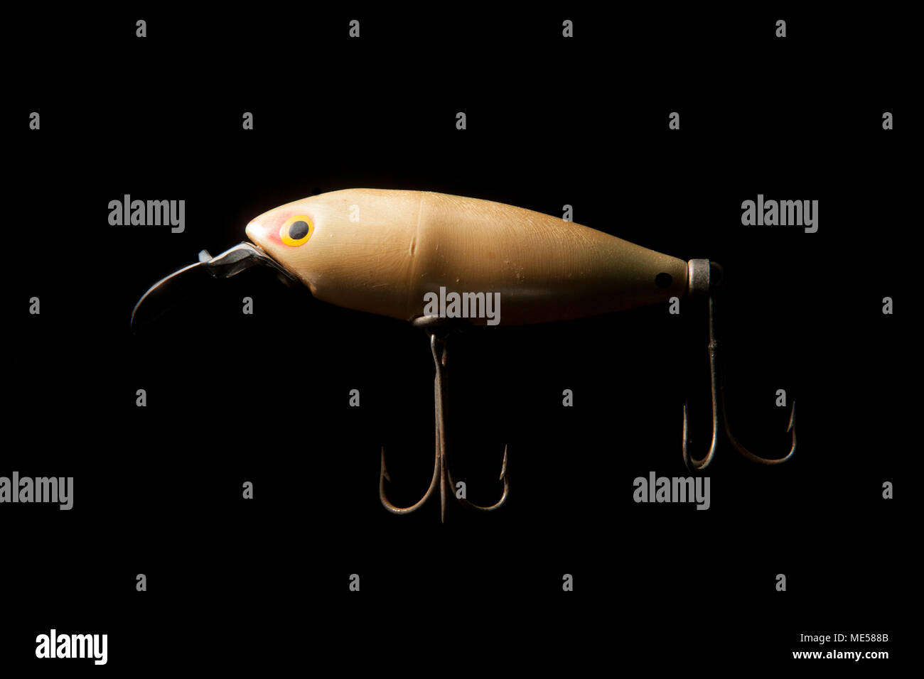 Ein vintage Angeln Köder auch als Stecker vom Fischen bekannt Angriff Sammlung Dorset England UK GB Stockfoto Ein vintage Angeln Köder auch als Stecker vom Fischen bekannt Angriff Sammlung Dorset England UK GB Stockfoto