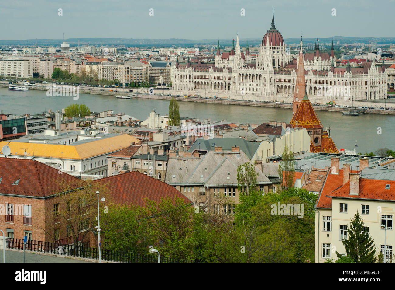 Es ist in der Nähe der Donau. Stockfoto