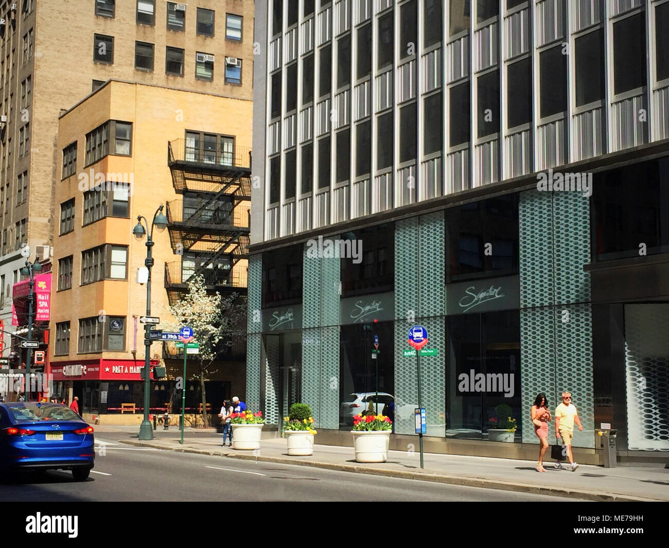 Madison Avenue in Midtown Manhattan, New York City, USA Stockfoto