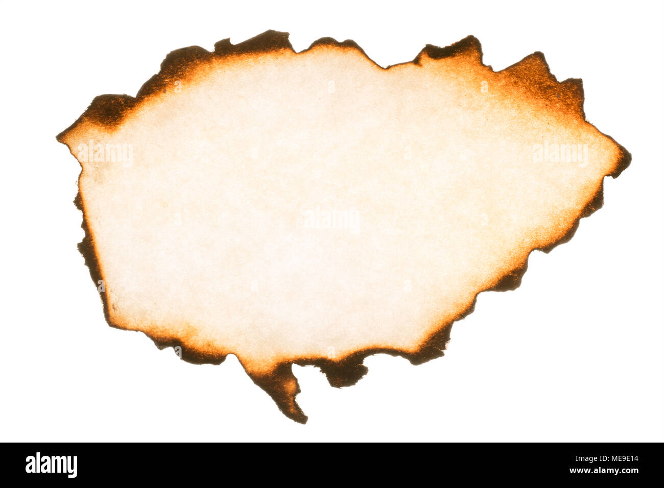 Verbranntes Papier Stockfotos Und Bilder Kaufen Alamy