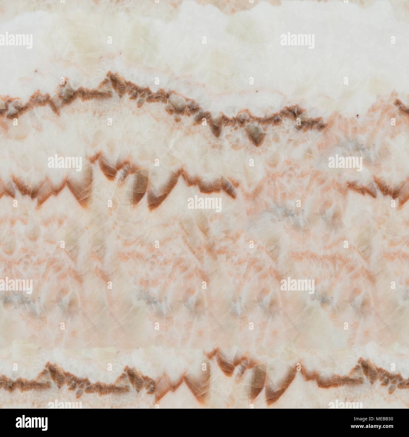 Dekorative onyx Oberfläche, Textur auf Makro. Nahtlose square Hinterg Stockfoto