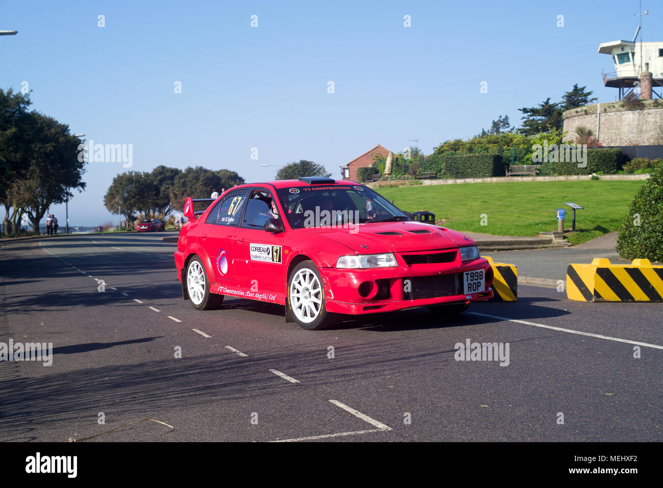 Tendring und Clacton, Großbritannien. 22 Apr, 2018. Corbeau sitze Rally Tendring und Clacton Sonntag, 22. April 2018. Credit: Del Anson/Alamy leben Nachrichten Stockfoto