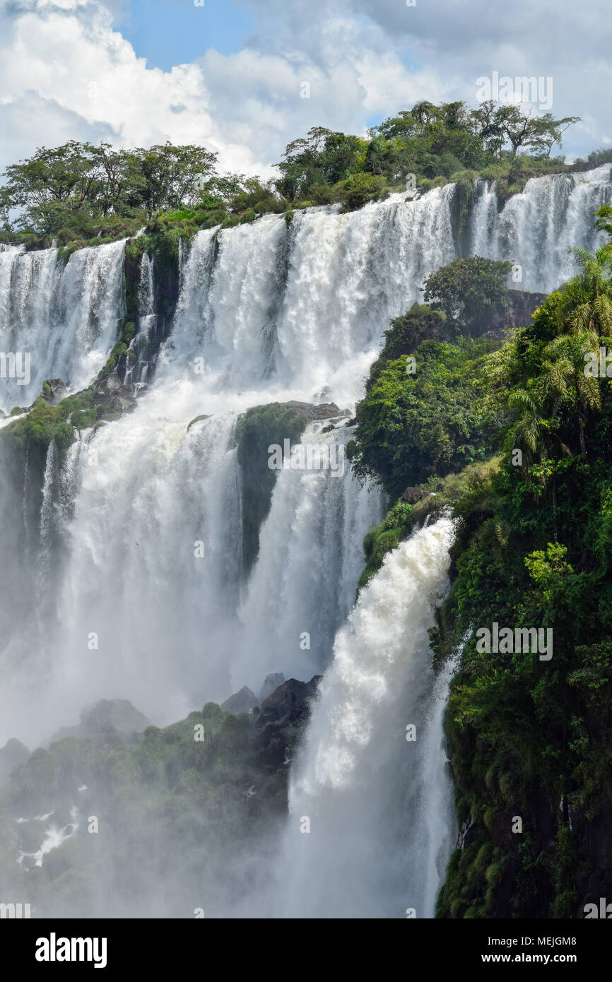 Die Iguazu Falls (Argentinien) Stockfoto