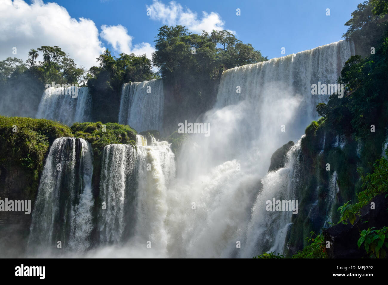 Die Iguazu Falls (Argentinien) Stockfoto