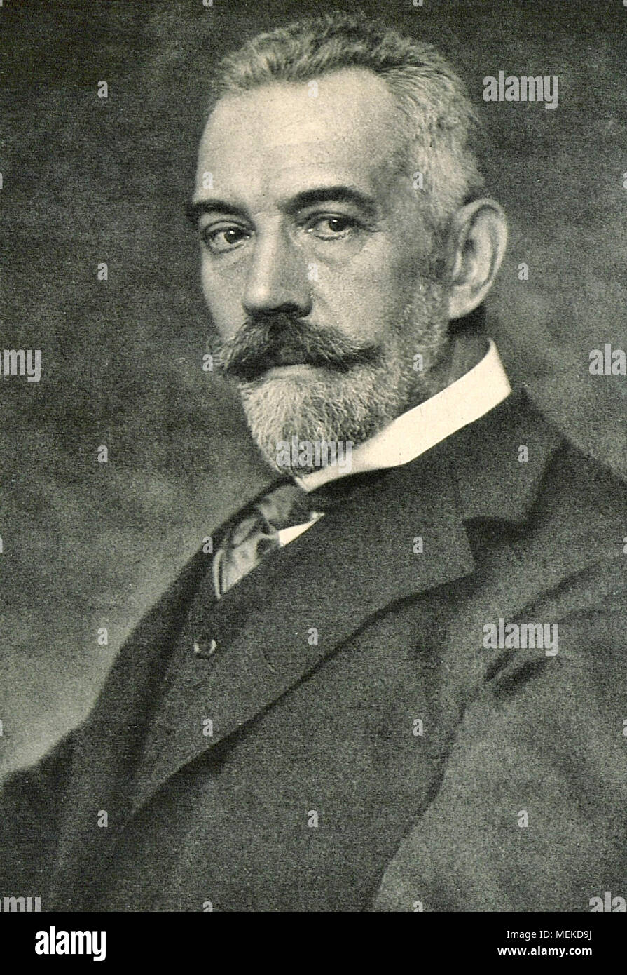 Theobald von Bethmann-Hollweg, Theodor Friedrich Alfred von Bethmann-Hollweg (29. November 1856 - der 1. Januar 1921) war ein deutscher Politiker, war der Kanzler des Deutschen Reiches von 1909 bis 1917. Stockfoto