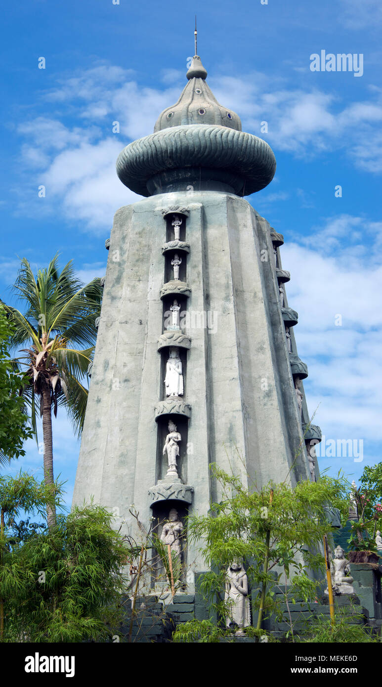 Buddhistische Turm Tugu Resort Tanjung Lombok Indonesien Stockfoto