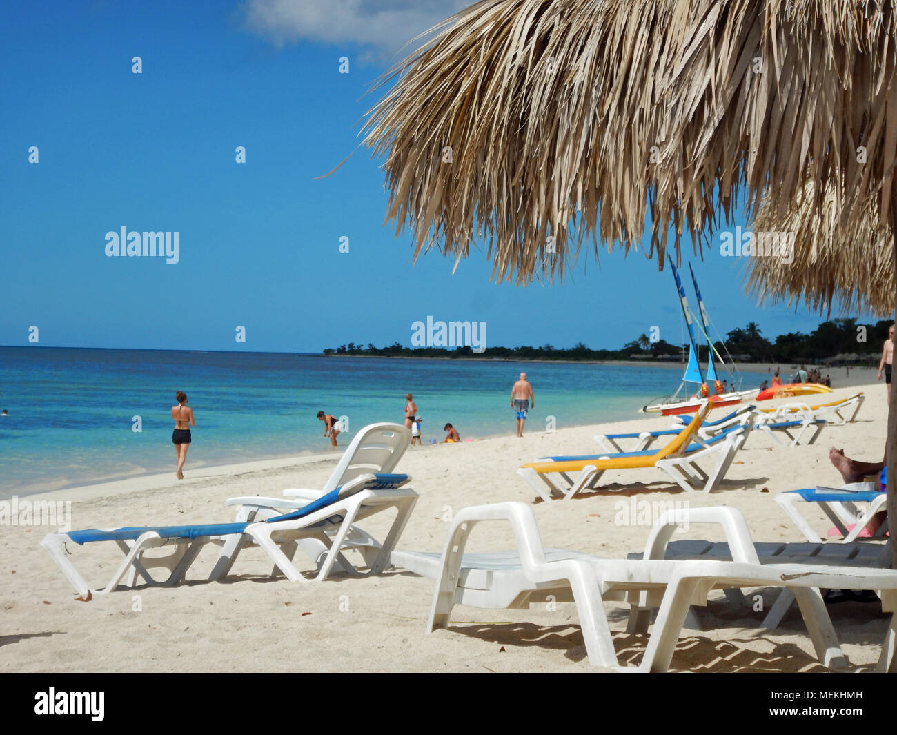 Kubanischen Strand Stockfoto