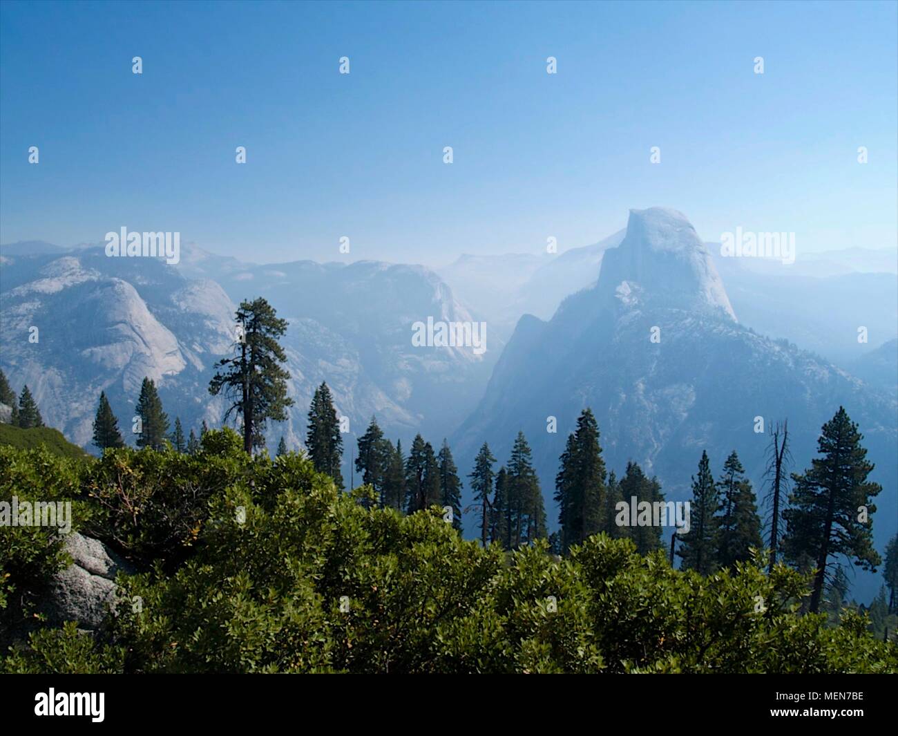 Half Dome, Yosemite-Nationalpark Stockfoto