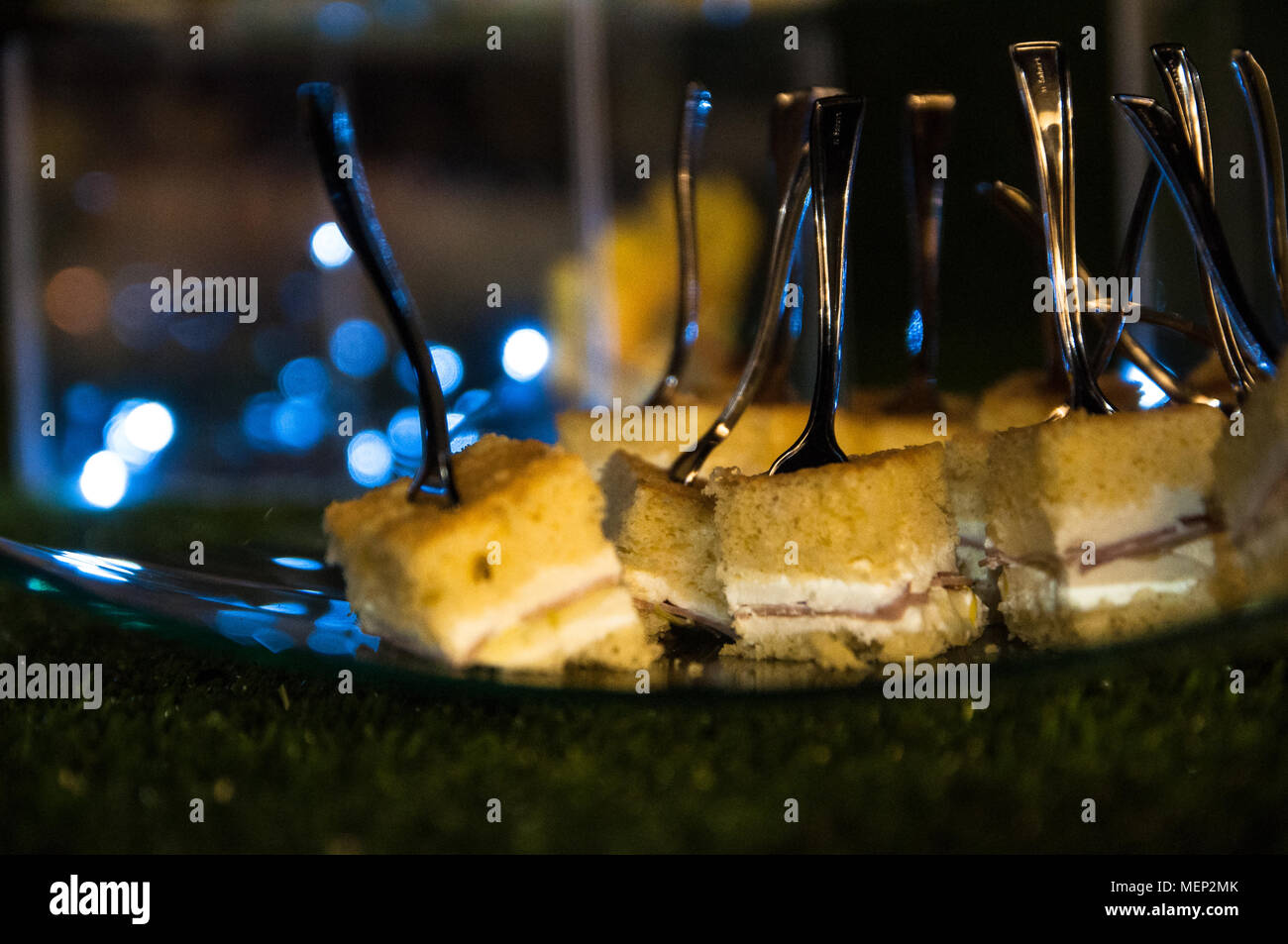 Es ist ein Bild der süßen köstlichen Backwaren Stockfoto