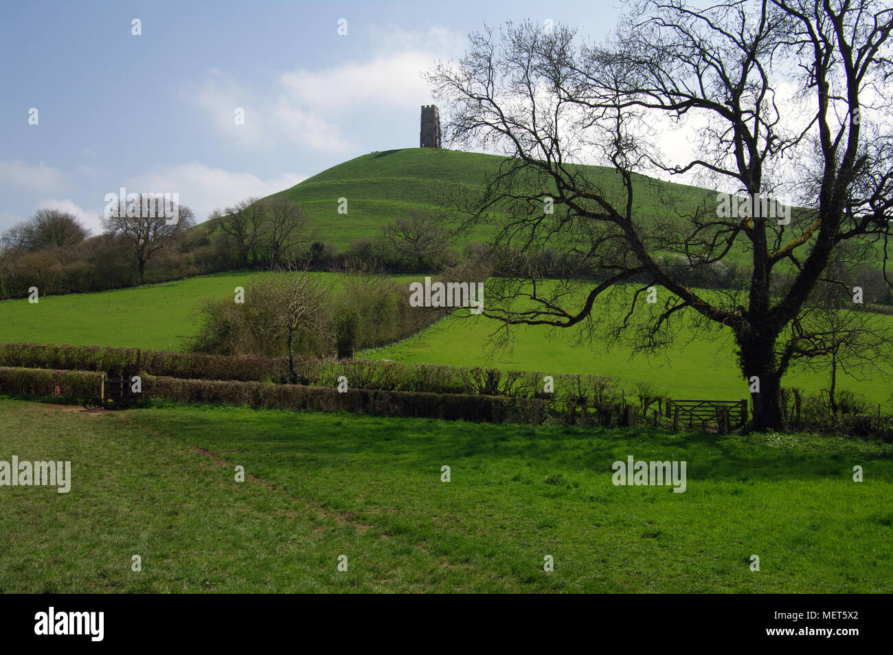 Glastonbury, England Stockfoto
