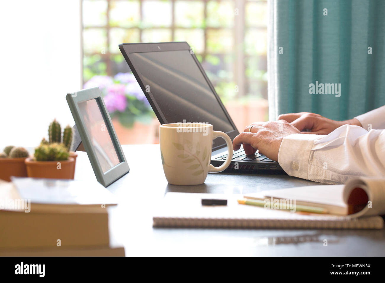 Schön und komfortabel Büroumgebung Stockfoto