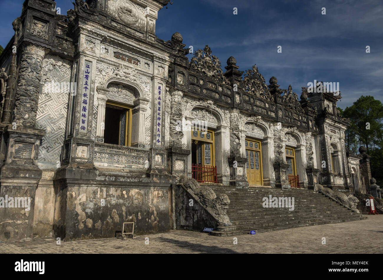 Imperial Khai Dinh Grab in Hue, Vietnam Stockfoto