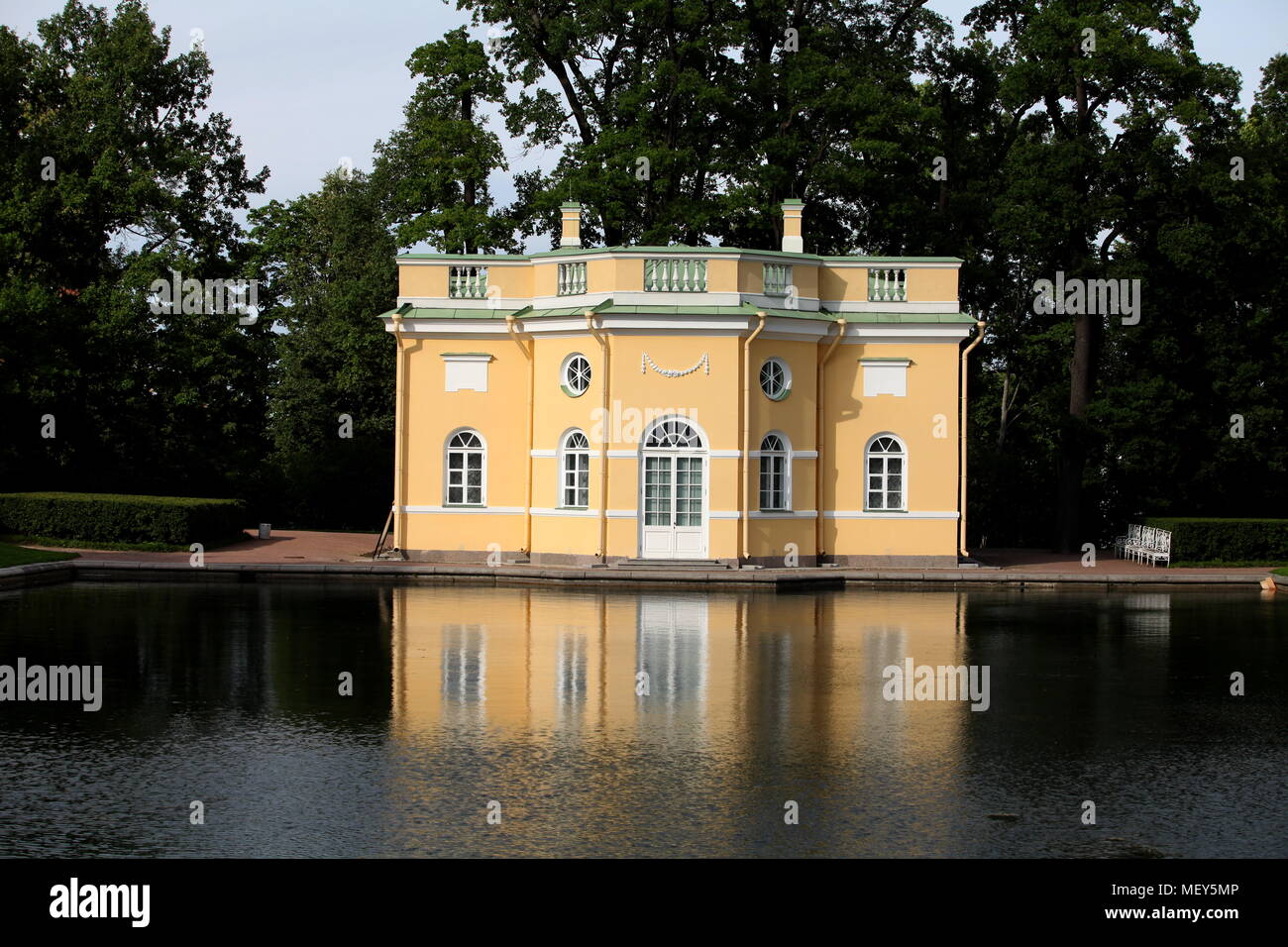 Palace' kaltes Bad 'russische Kaiserin Katharina in St. Petersburg Stockfoto