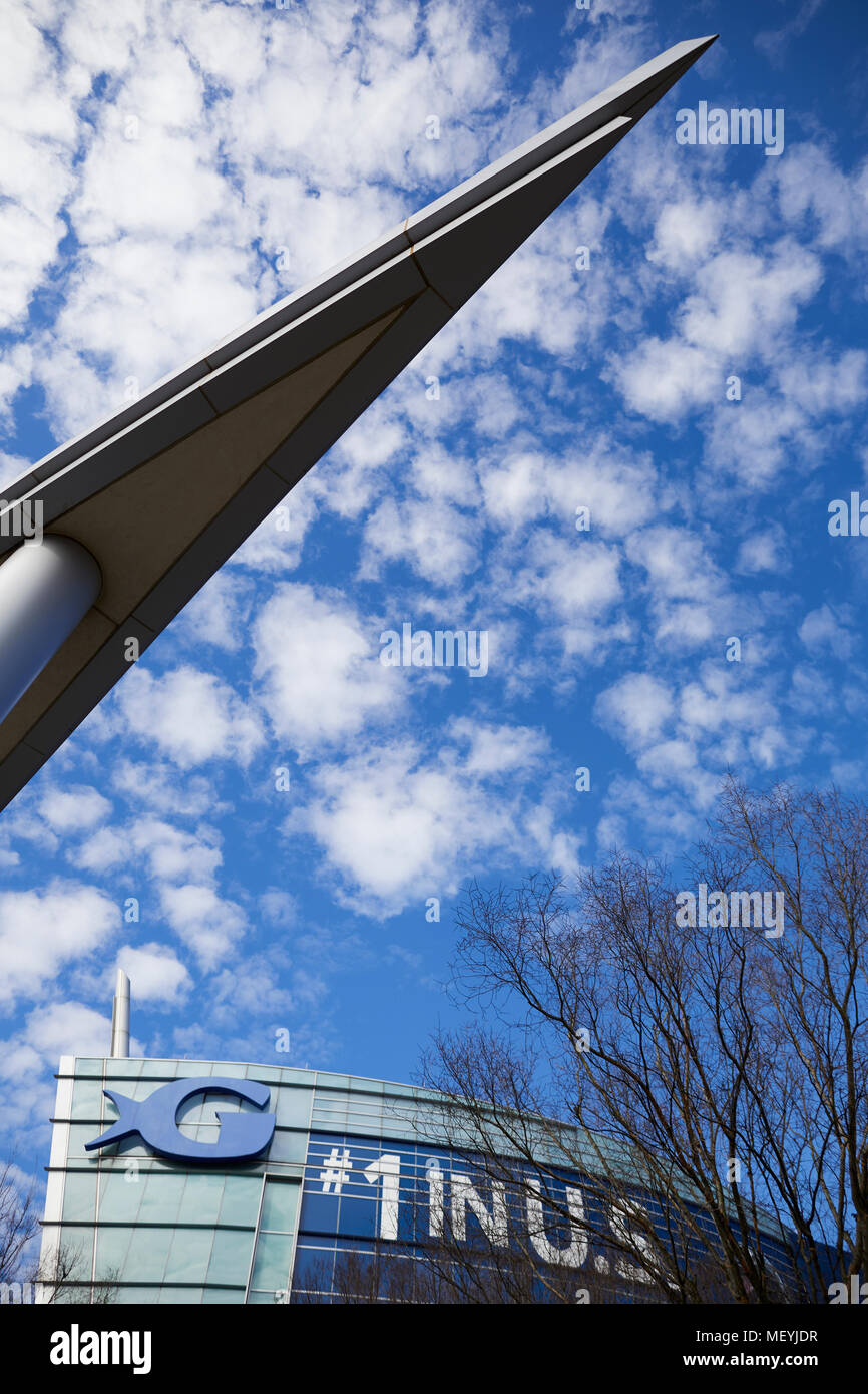 Atlanta, Hauptstadt des US-Bundesstaates Georgia, das Georgia Aquarium Außen Stockfoto
