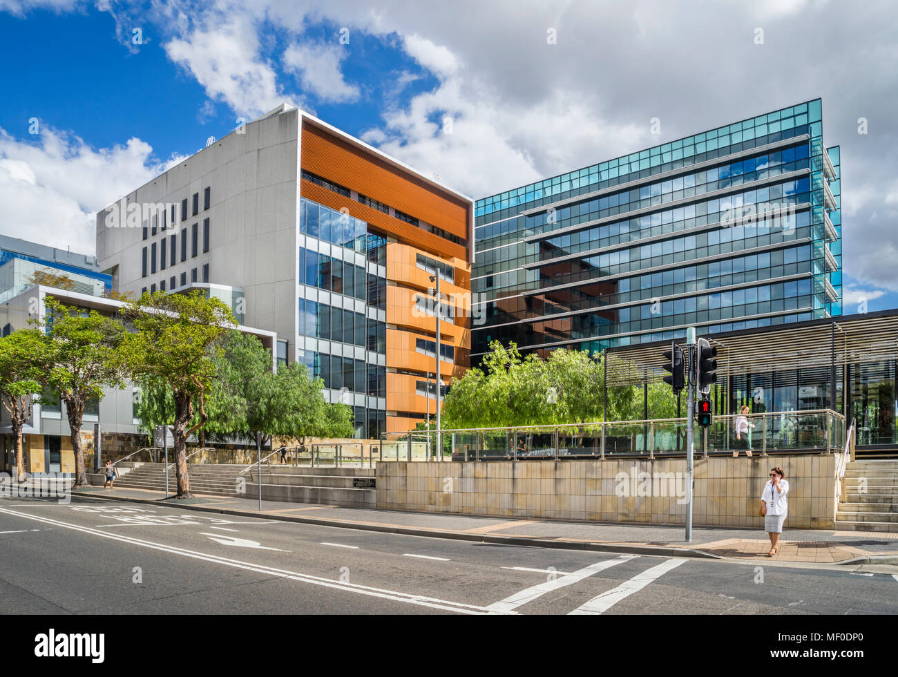 Parramatta Amtsgericht im Parramatta Gerechtigkeit Revier an Marden Straße, Parramatta, größere Western Sydney, New South Wales, Australien Stockfoto