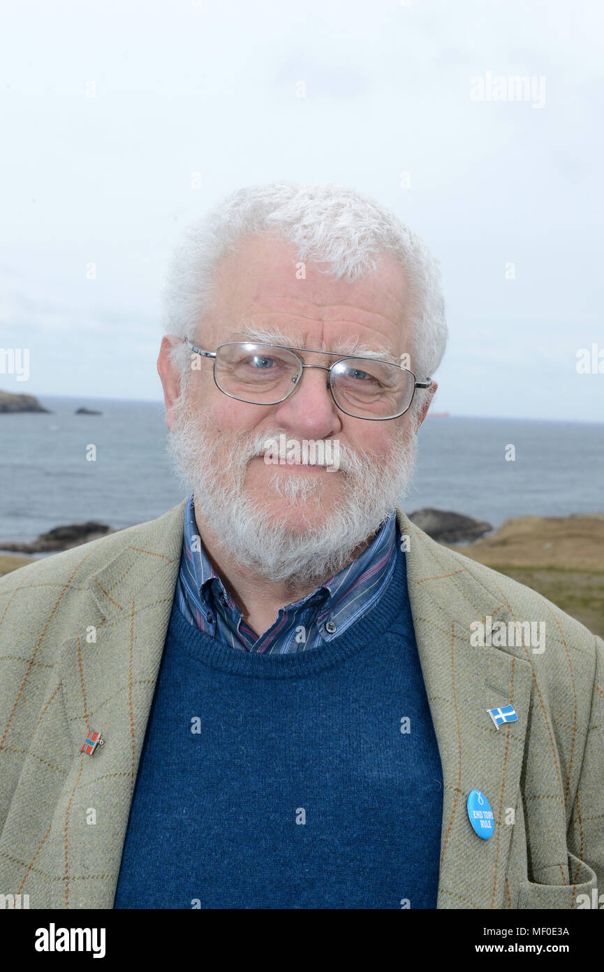 Danus Skene SNP Politiker und Chef der Clan Skene Stockfoto