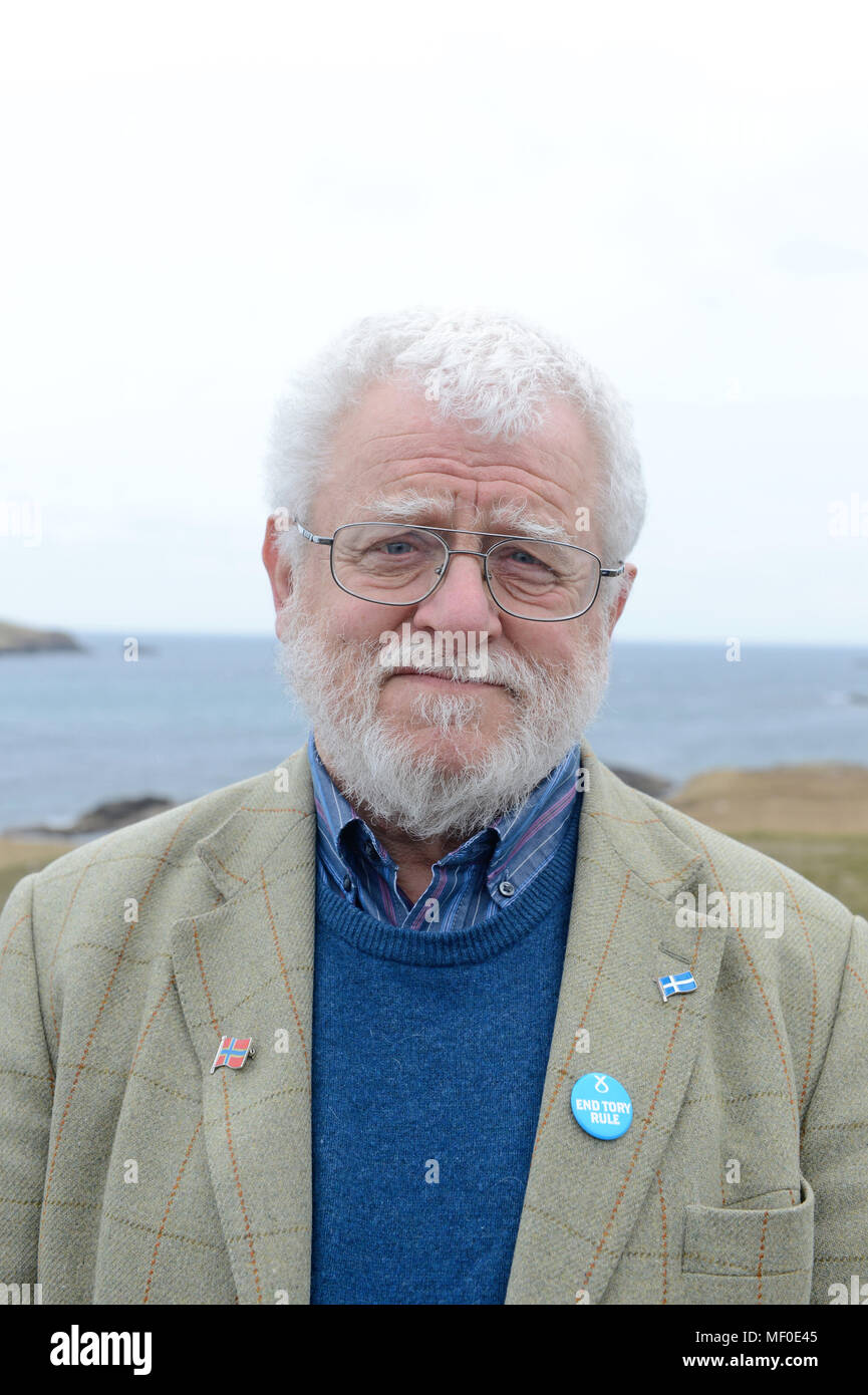 Danus Skene SNP Politiker und Chef der Clan Skene Stockfoto