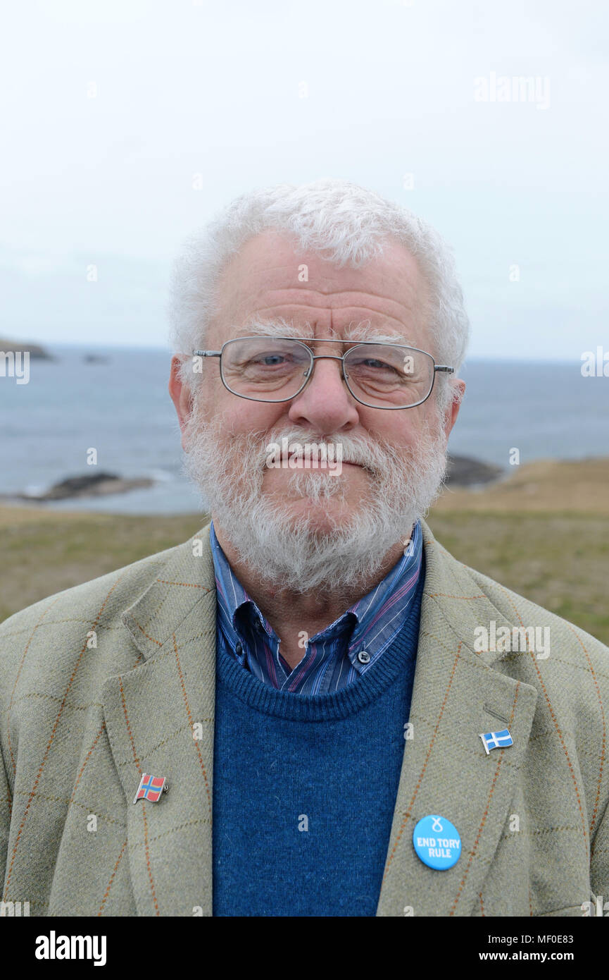Danus Skene SNP Politiker und Chef der Clan Skene Stockfoto