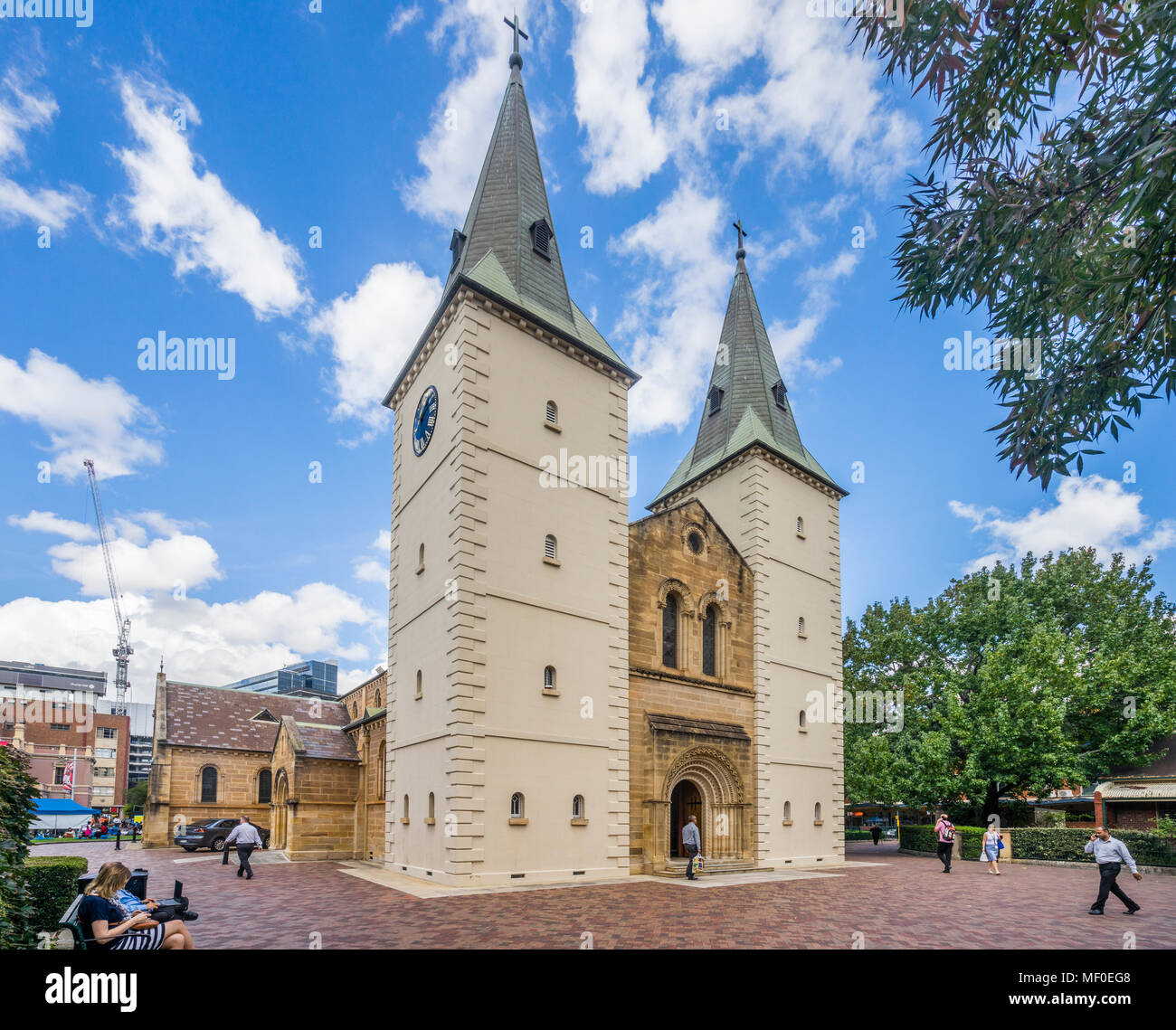 Weltkulturerbe St John's Anglican Cathedral ist die älteste Kirche in Australien, Parramatta, größere Western Sydney, New South Wales, Australien Stockfoto