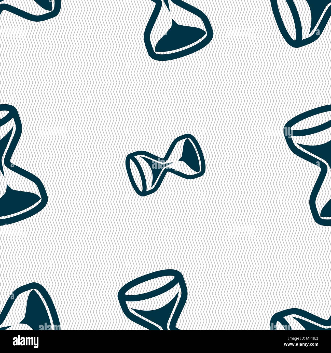 Sanduhr Unterzeichnen Nahtlose Muster Mit Geometrischen Struktur Vector Illustration Stock Vektorgrafik Alamy