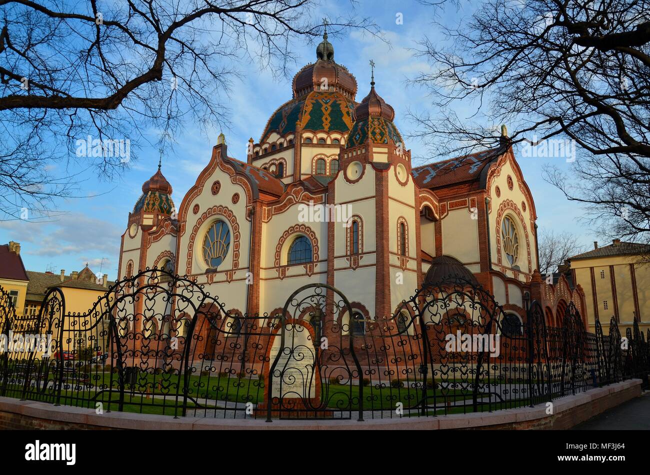 Die Synagoge von Subotica (Vojvodina, Serbien) Stockfoto