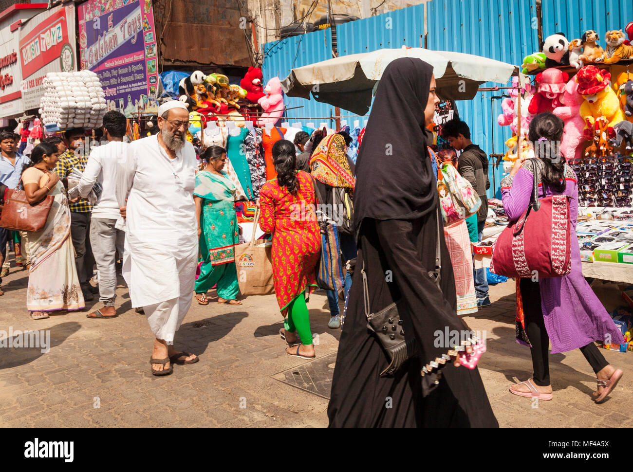 Markt, Mumbai, Indien Stockfoto