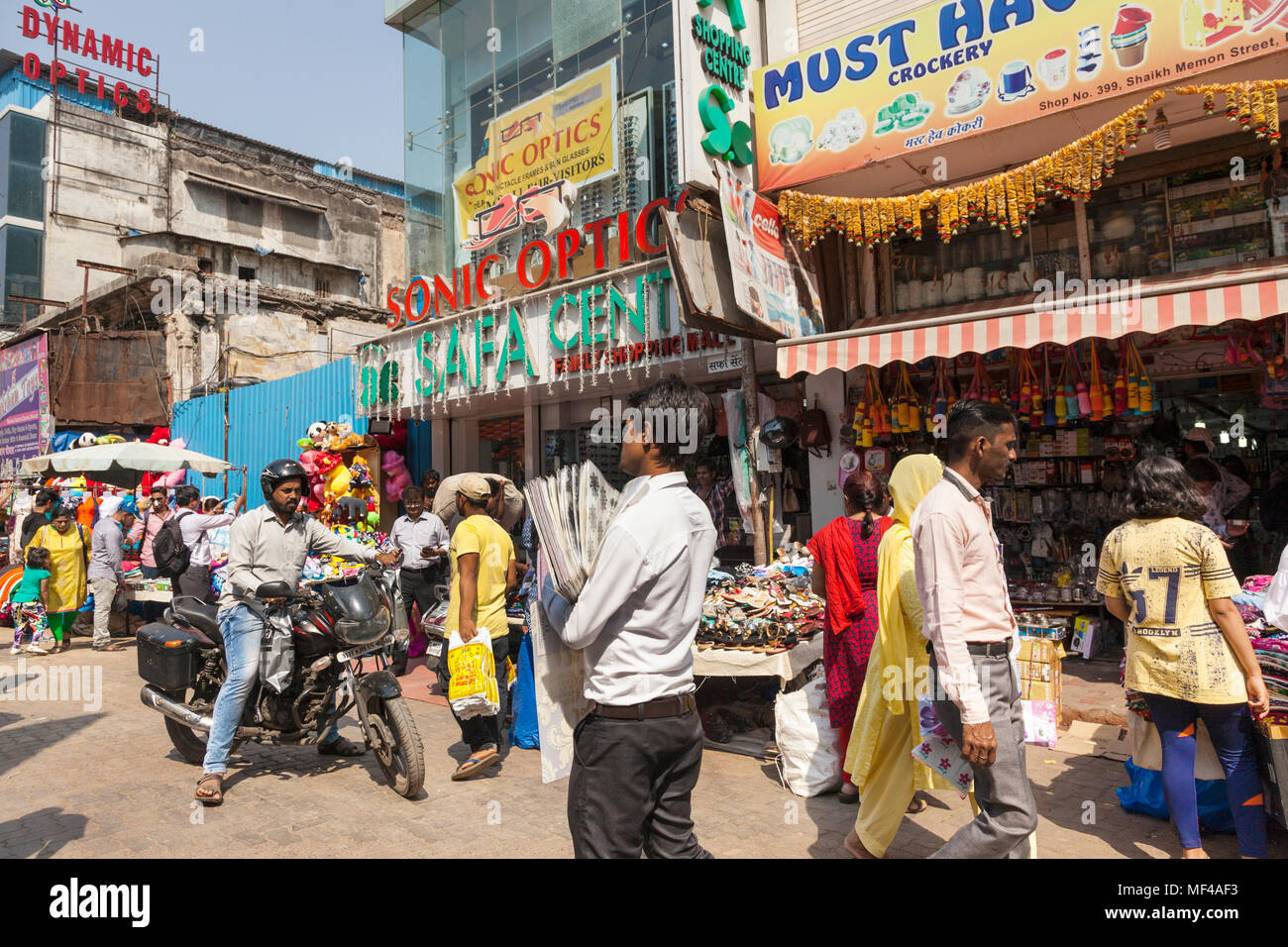 Markt, Mumbai, Indien Stockfoto