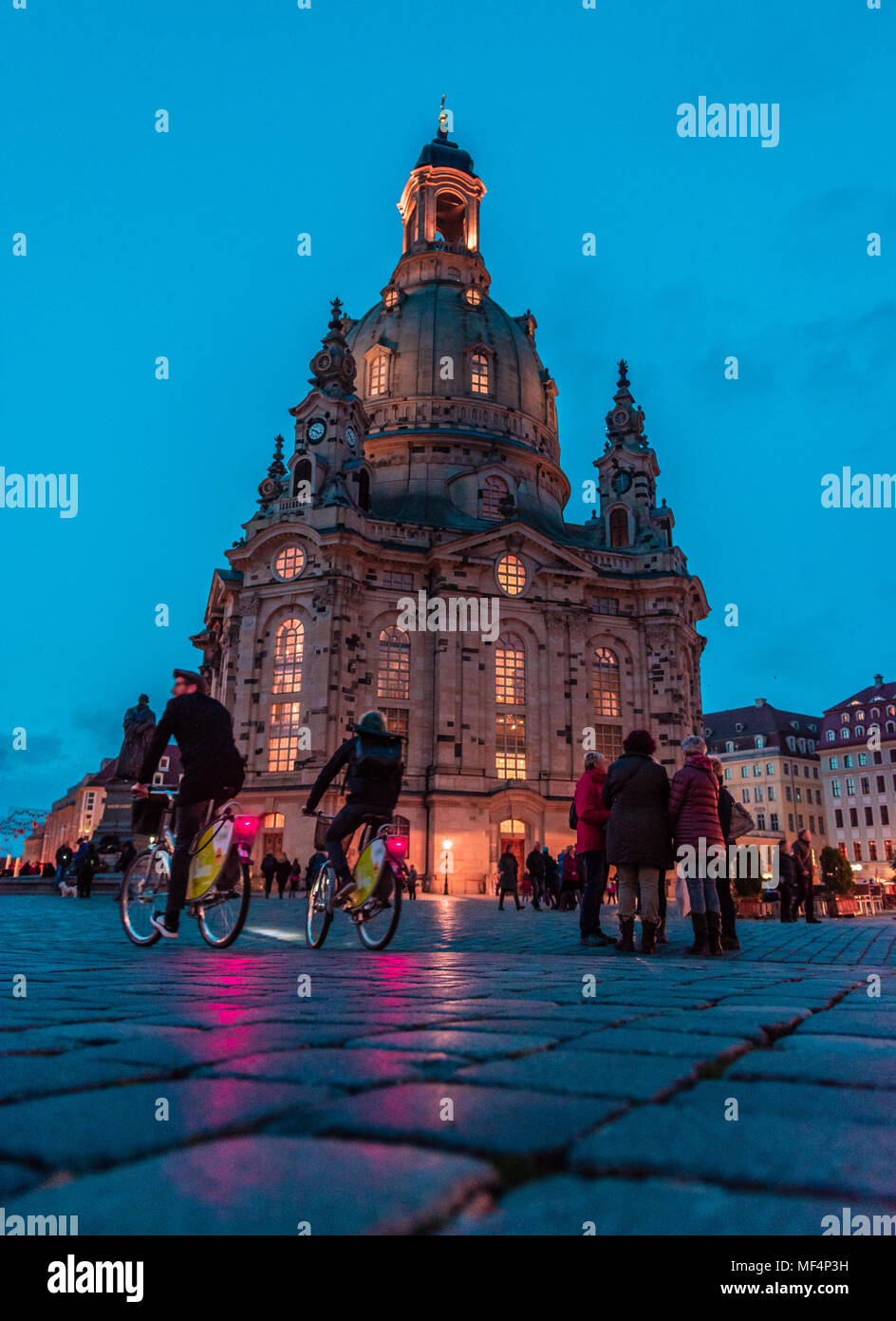 Frauenkirche, Dresden (Deutschland) Stockfoto