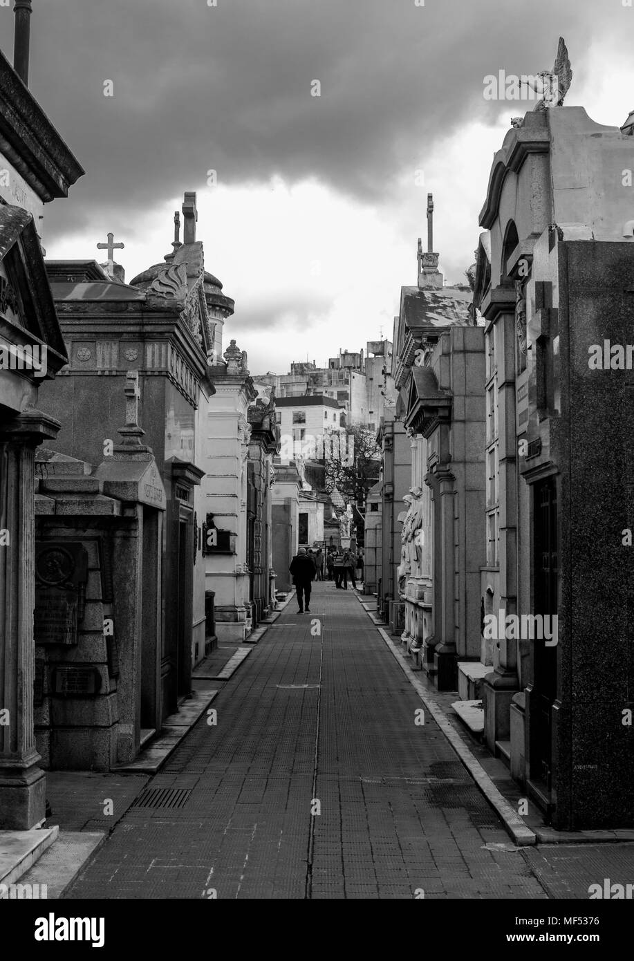 Bilder von Buenos Aires und seine Völker. Hoch- und Querformat Stockfoto