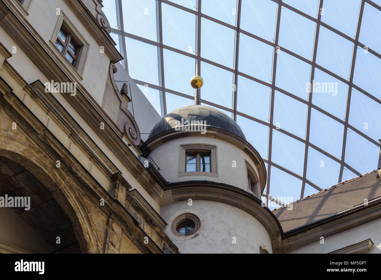 Gebäude der Staatlichen Kunstsammlungen Dresden Stockfoto Gebäude der Staatlichen Kunstsammlungen Dresden Stockfoto