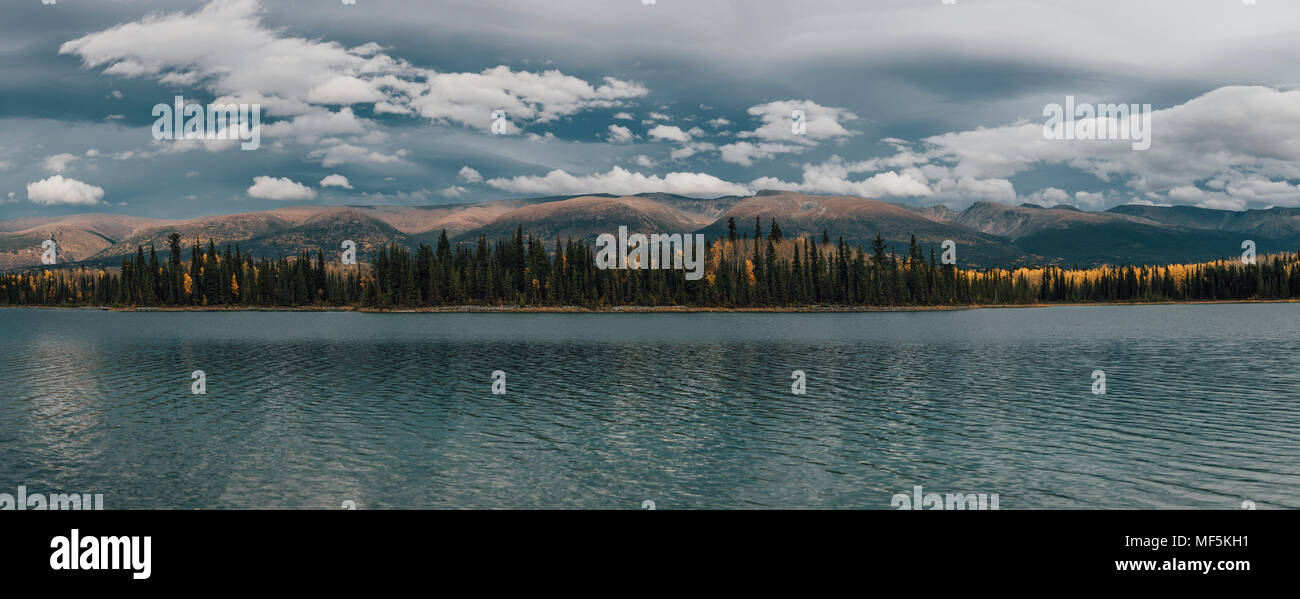 Kanada, British Columbia, Boya Lake, Boya Lake Provincial Park Stockfoto