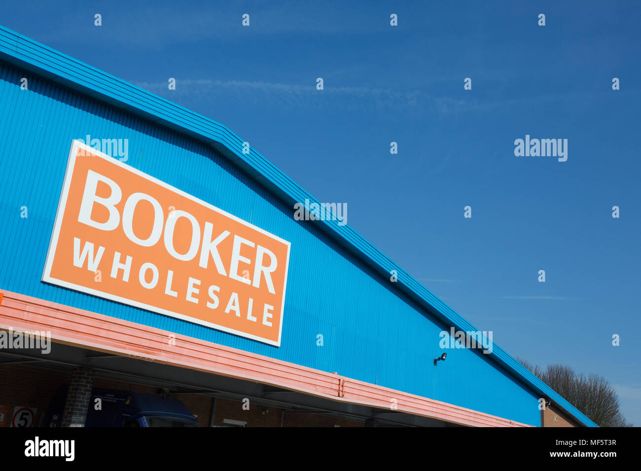 Booker Großhandel signage Stockfoto