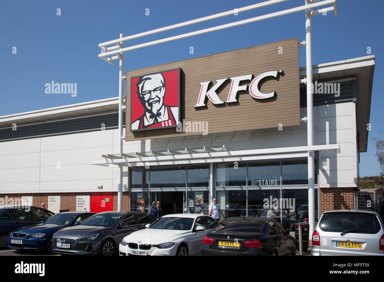 KFC an strood Retail Park, Kent Stockfoto