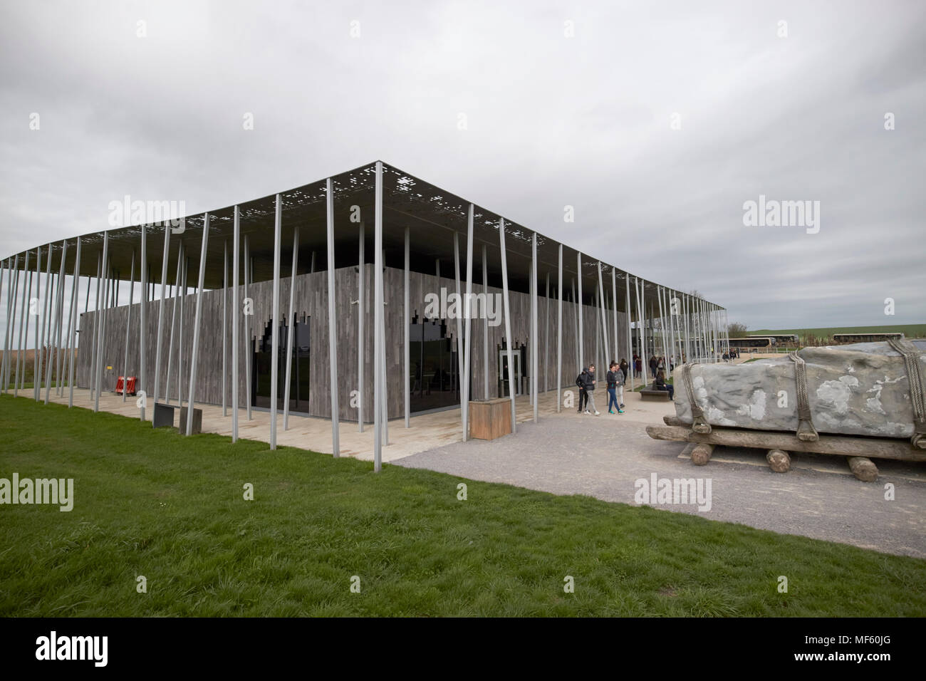 Stonehenge Besucherzentrum wiltshire England Großbritannien Stockfoto