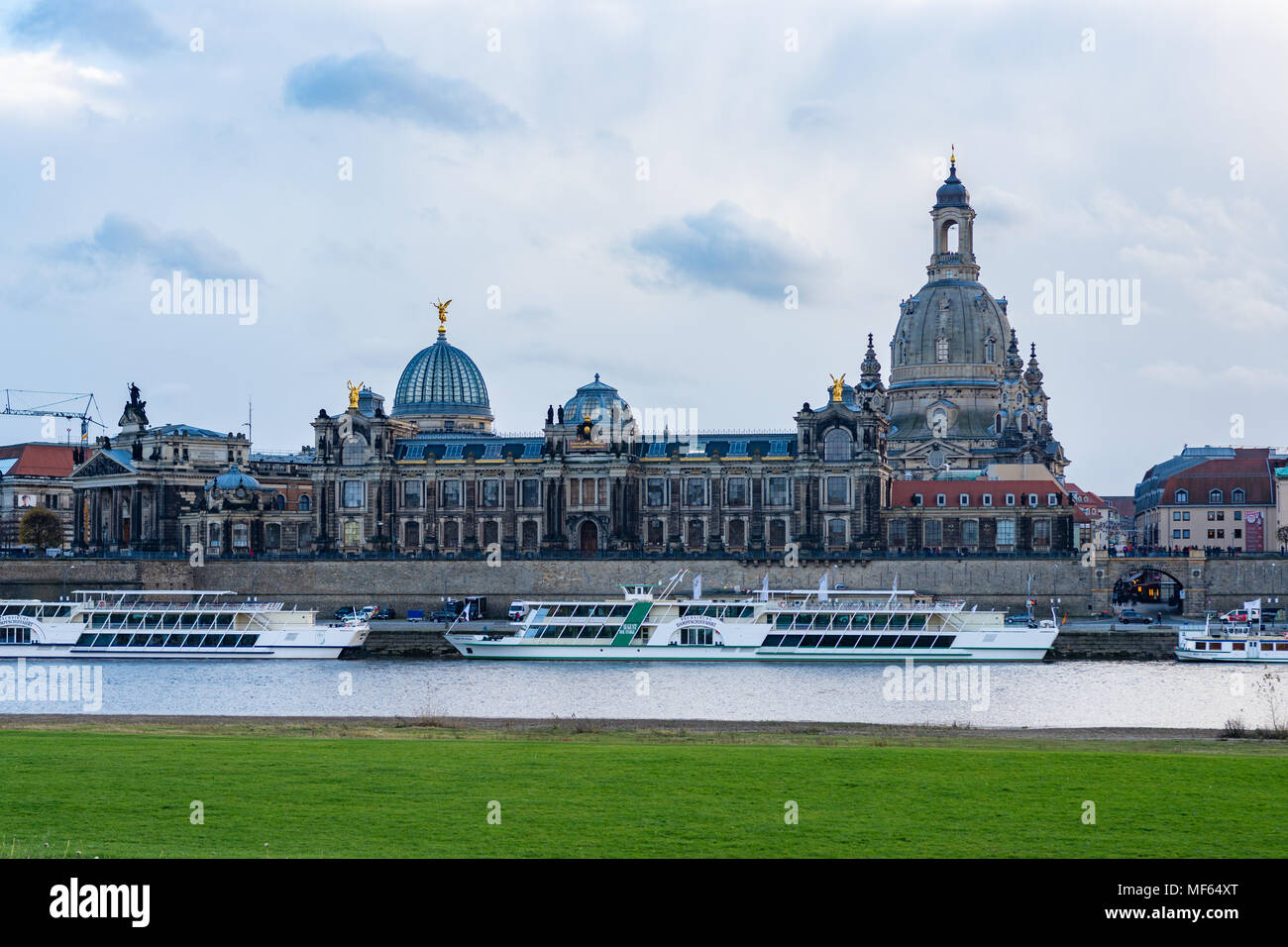 Dresden Stadtbild/Skyline (Deutschland) Stockfoto