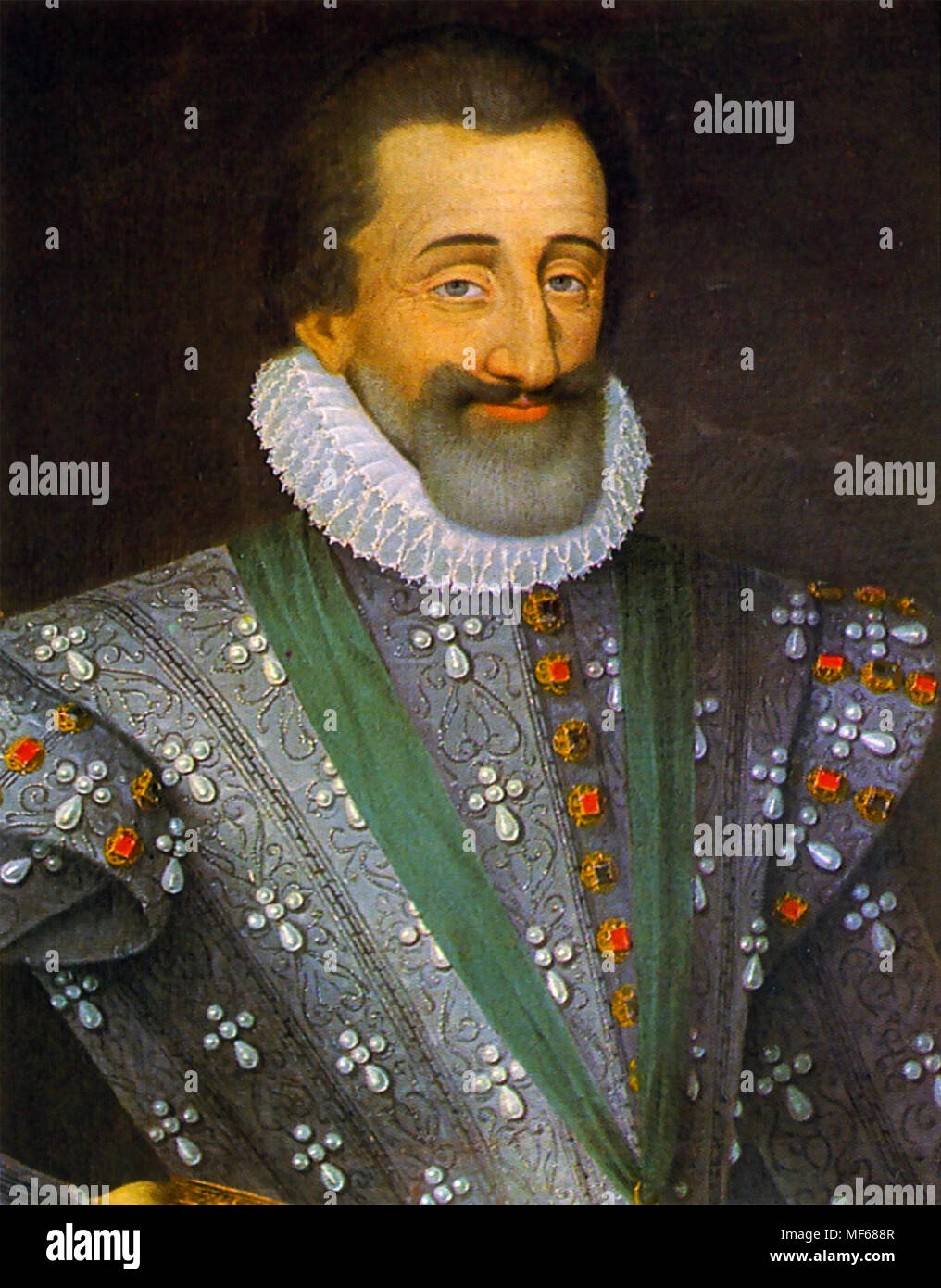 HEINRICH IV. VON FRANKREICH (1553 – 1610) Stockfoto