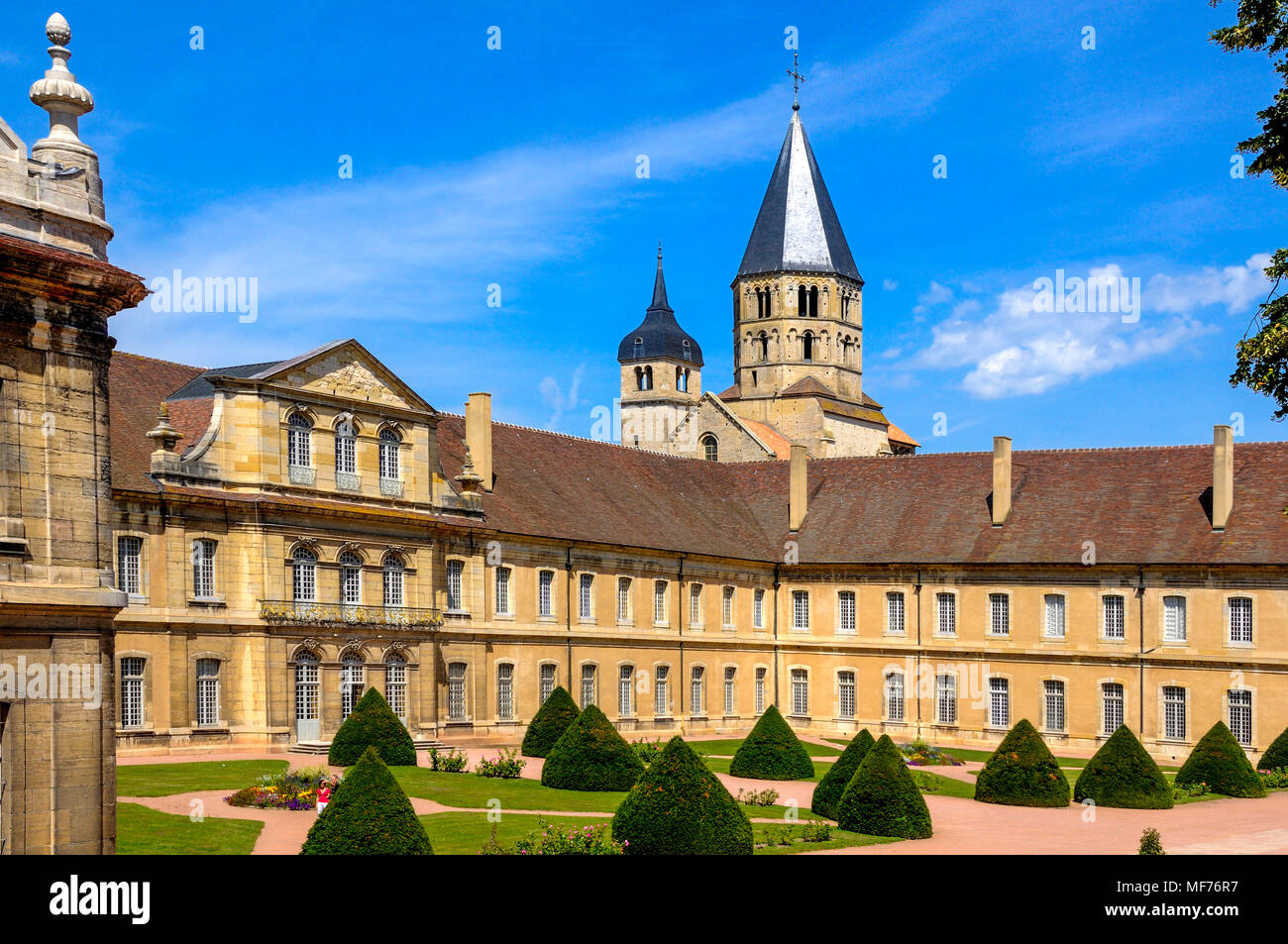 Cluny Abbey, Saone et Loire, Burgund, Bourgogne-Franche-Comté, Frankreich Stockfoto