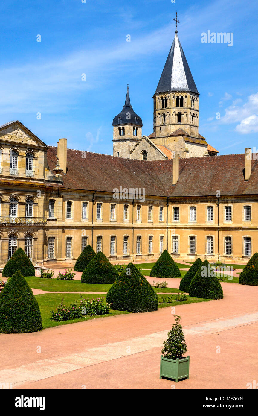 Cluny Abbey, Saone et Loire, Burgund, Bourgogne-Franche-Comté, Frankreich Stockfoto