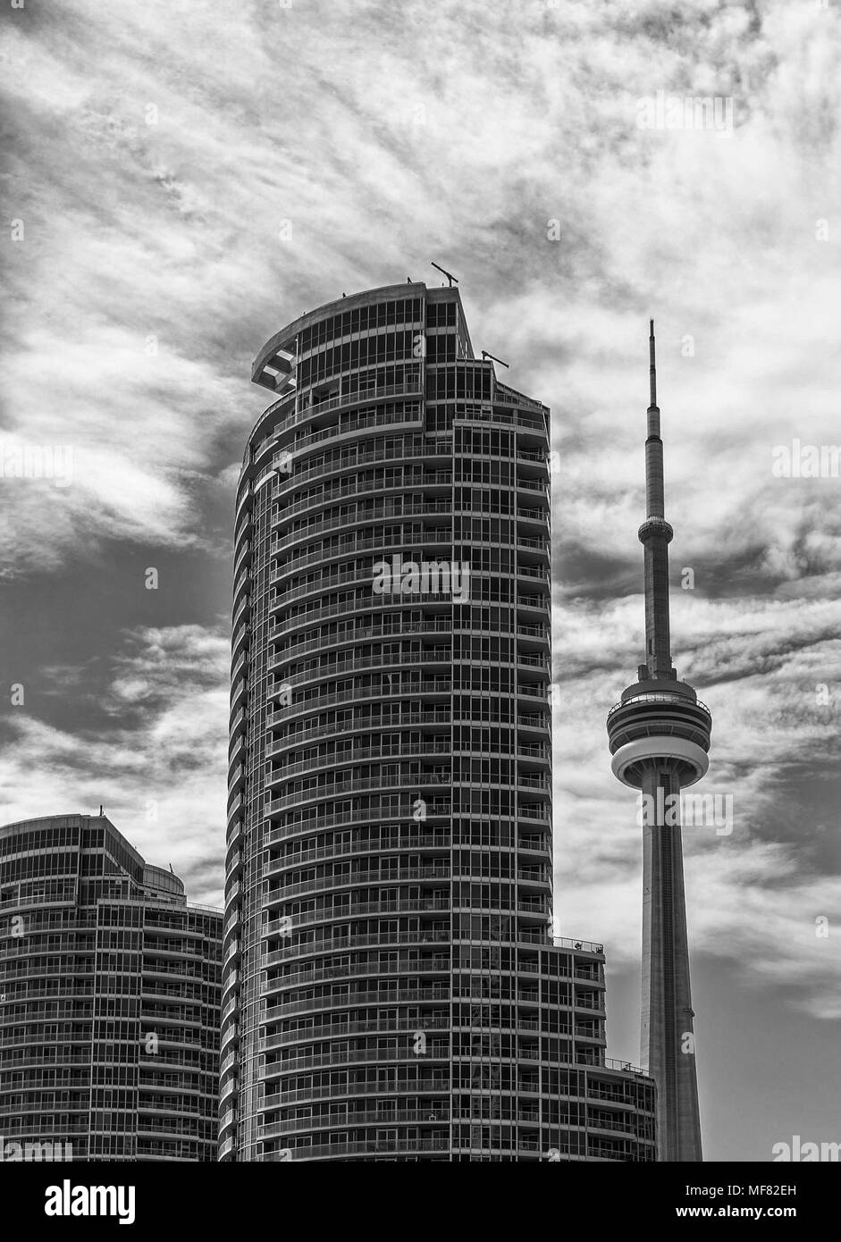 CN Tower in Toronto, Kanada, Nordamerika Stockfoto