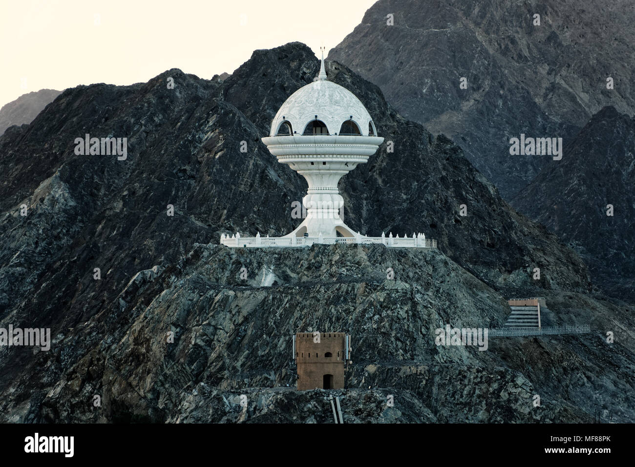 Sultanat Oman. Saltanat ʿUmān. Weihrauch Brenner. Sultanat Oman. Oman. Stockfoto