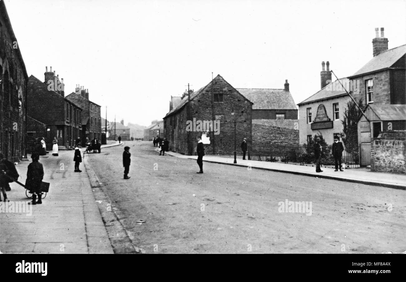 High Street Dodworth Stockfoto