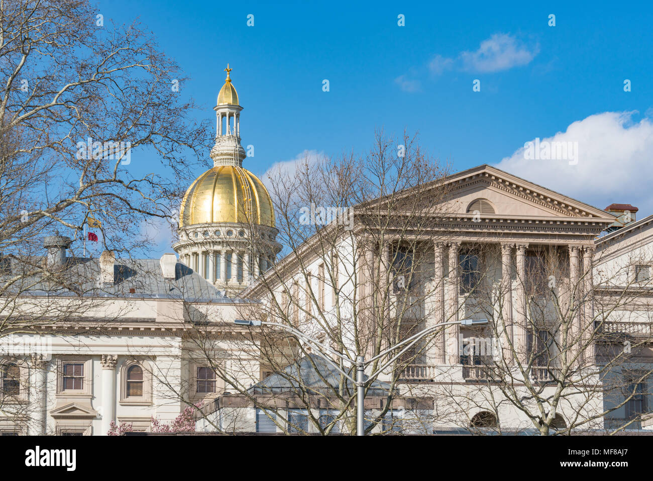 New Jersey State Capitol Building in Trenton Stockfoto