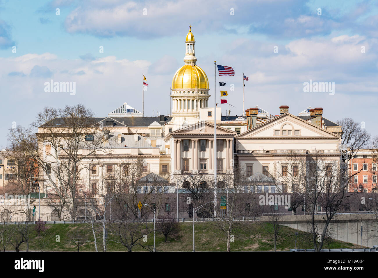 New Jersey State Capitol Building in Trenton Stockfoto