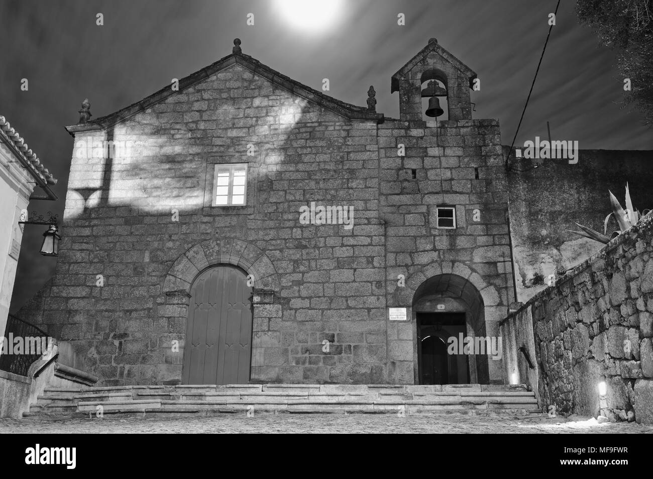 Misericordia Straße in Idanha-a-Nova. Castelo Branco, Portugal Stockfoto