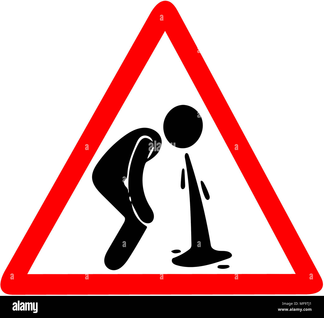 Bilder von menschen barfing