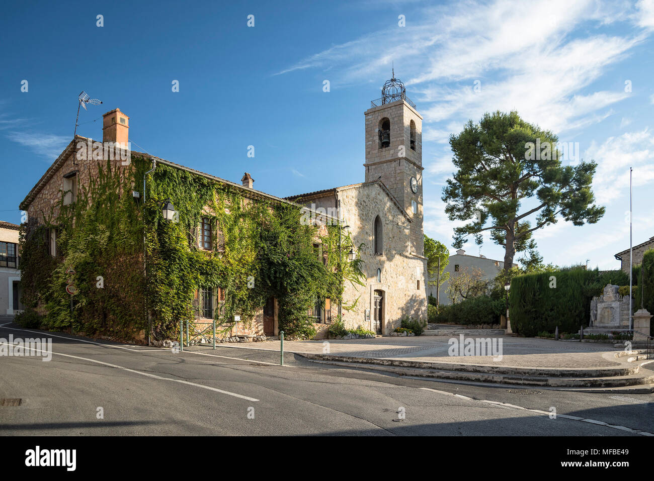 Kirche von Saint-Pons, Le Rouret, Frankreich Stockfoto