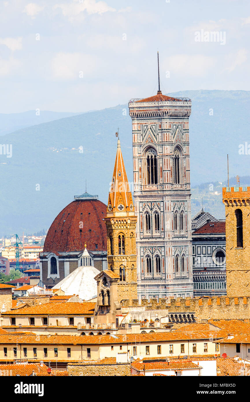 Historischen Zentrum von Florenz, Italien. UNESCO-Heriage. Stockfoto